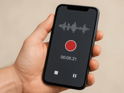 ¿Es legal grabar conversaciones?
És legal gravar converses?